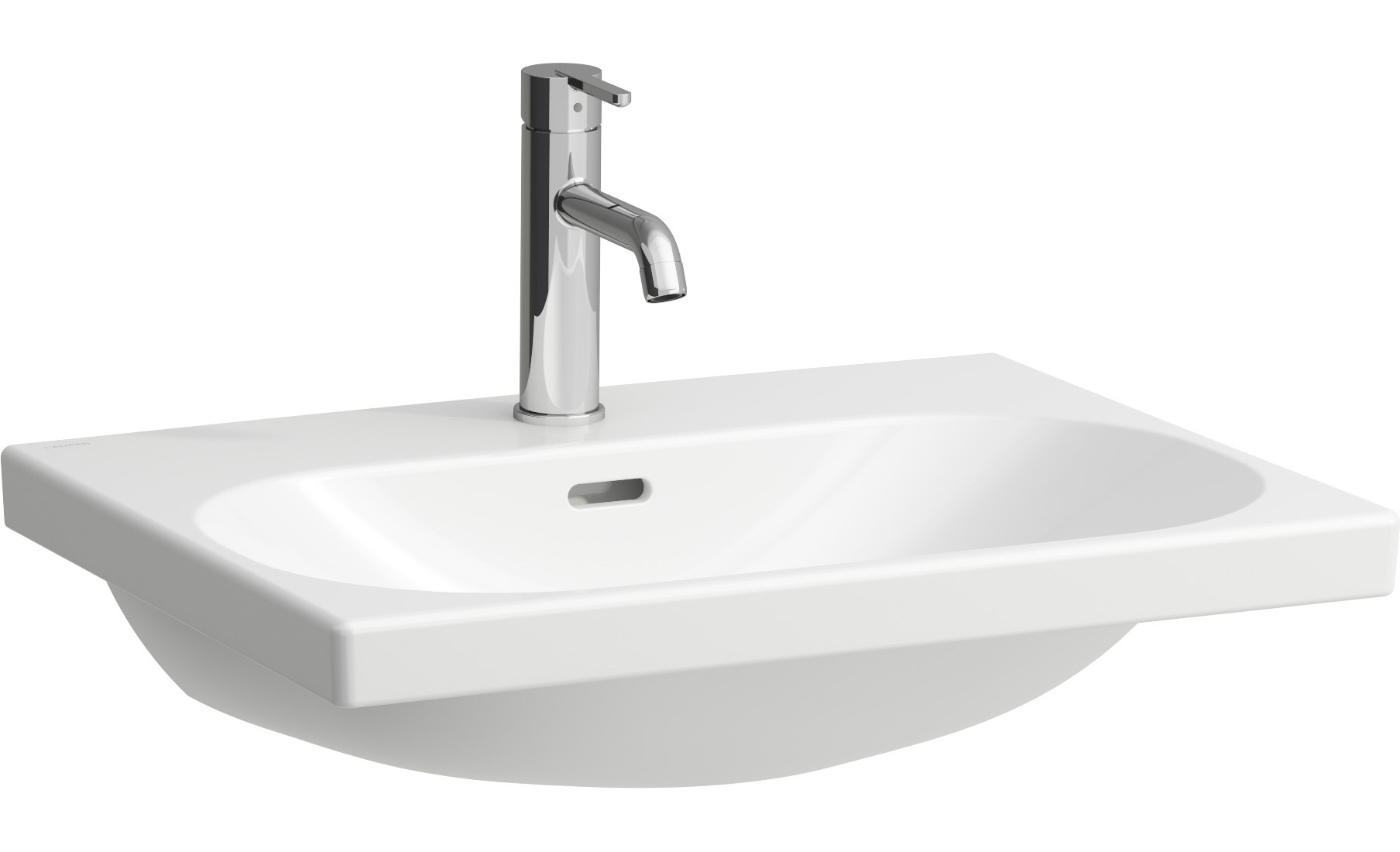 Laufen Lua umywalka 60x46 cm prostokątna meblowa biała H8100830001041