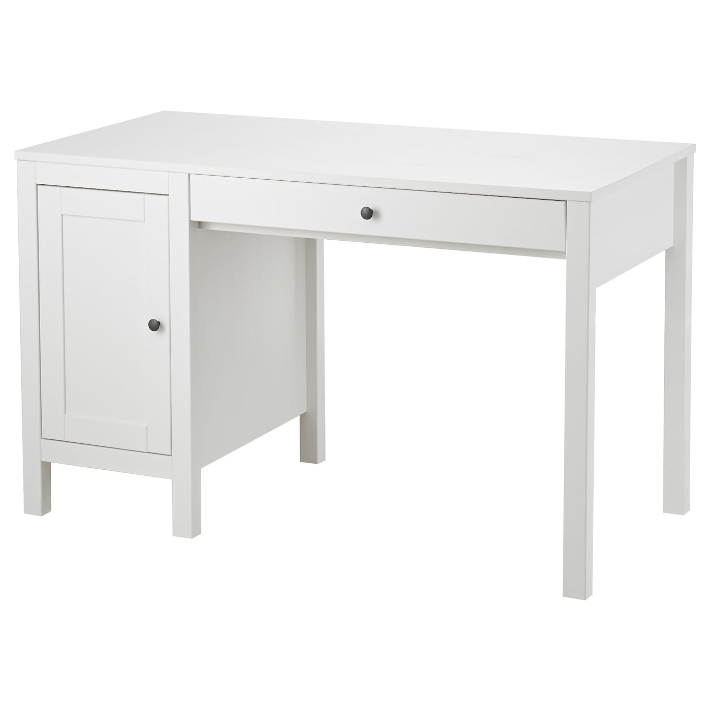 IKEA HEMNES biurko, biała bejca, 120x55 cm