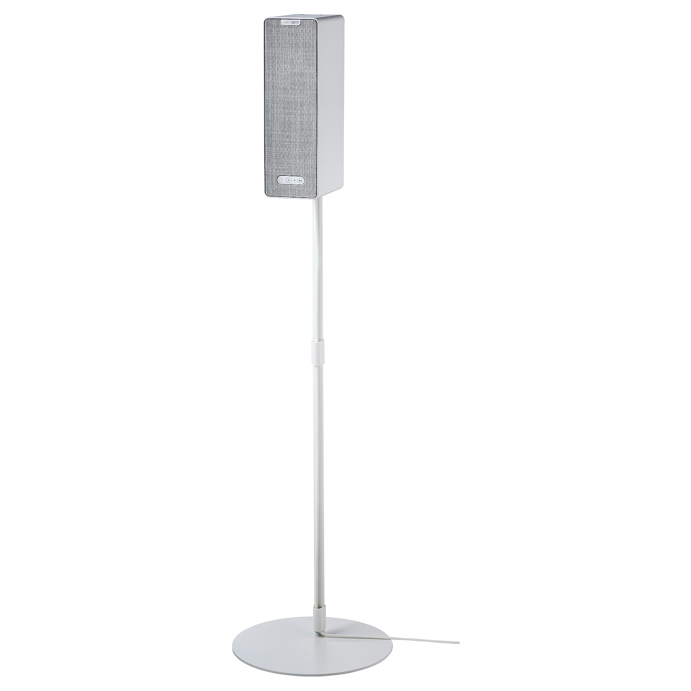 IKEA SYMFONISK głośnik regałowy ze stojakiem podł, biały/gen 2, Średnica podstawy: 30 cm