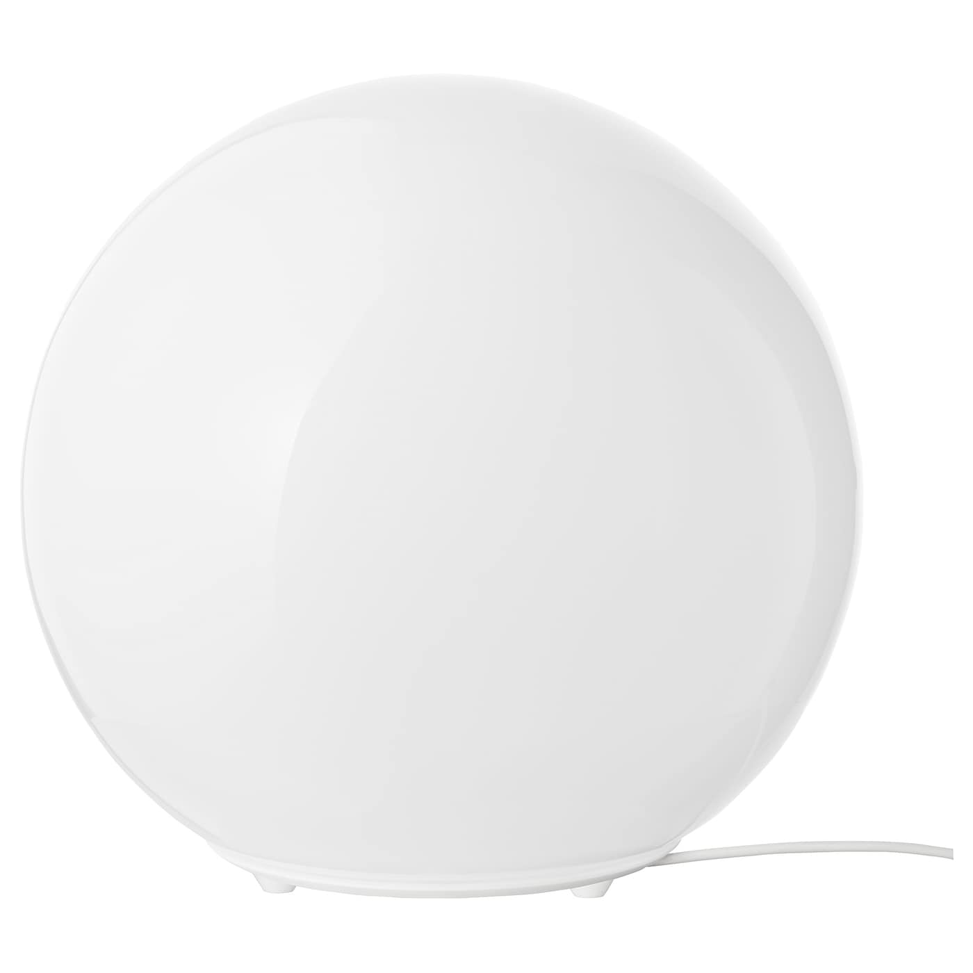 IKEA FADO lampa stołowa, biały, 25 cm
