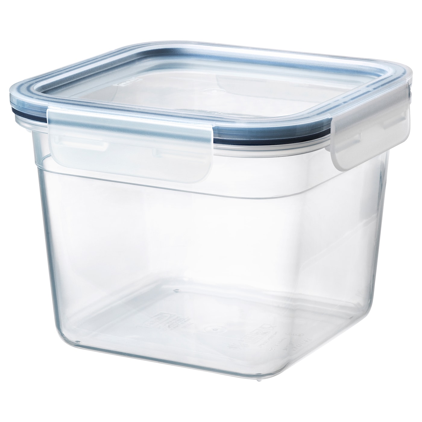 IKEA IKEA 365+ pojemnik na żywność z pokrywką, kwadrat/plastik, 1.4 l