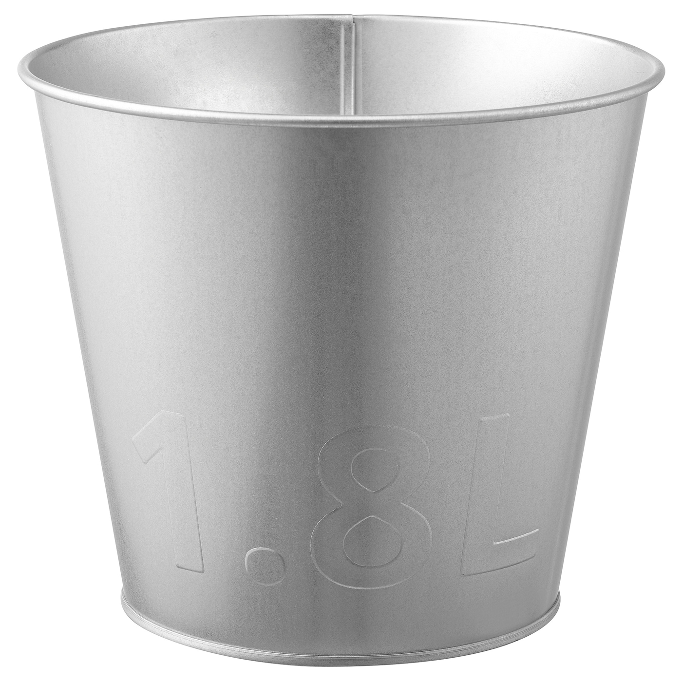 IKEA ÅKERBÄR Osłonka doniczki, do wewnątrz/na zewnątrz/galwanizowano, 15 cm