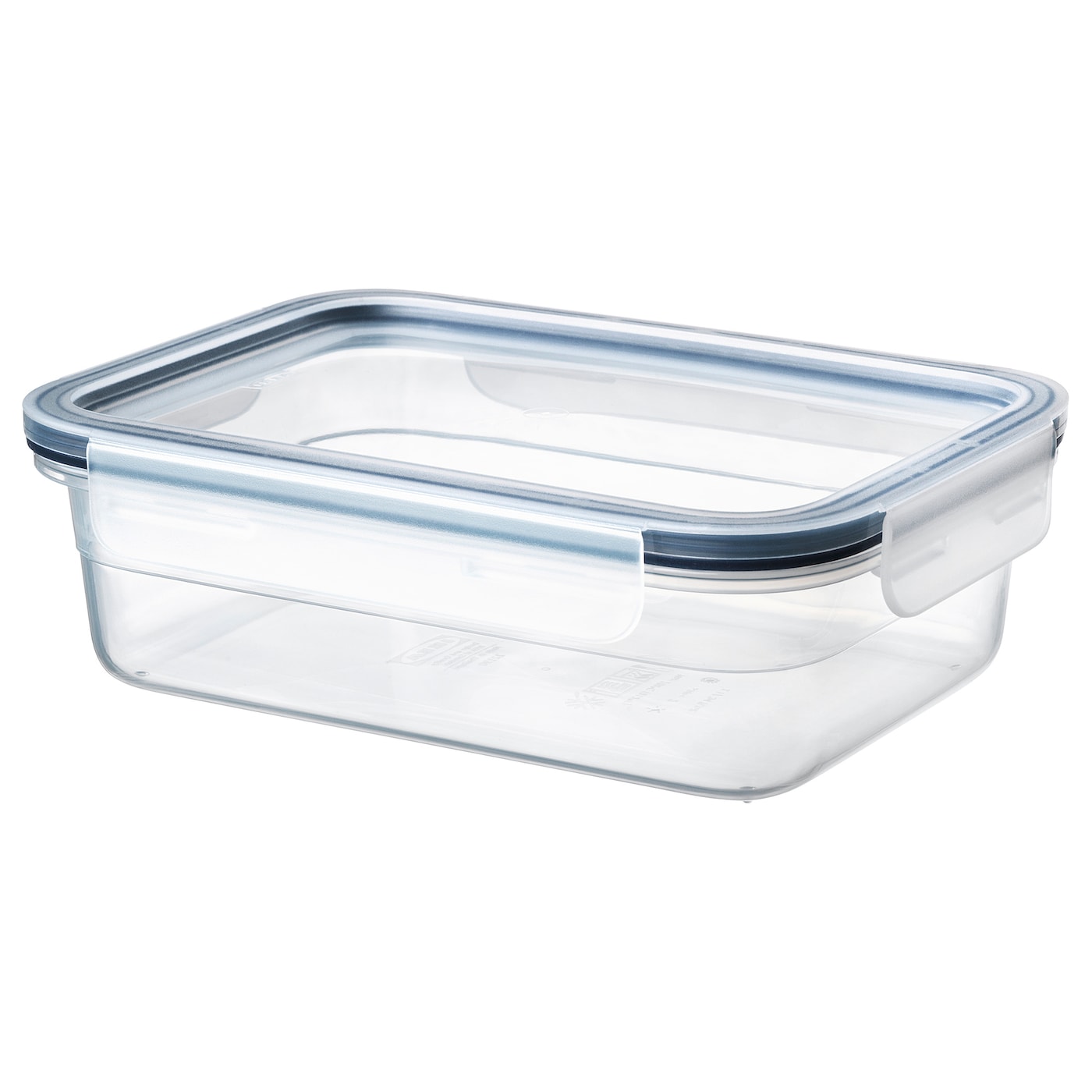 IKEA IKEA 365+ pojemnik na żywność z pokrywką, prostokąt/plastik, 1.0 l