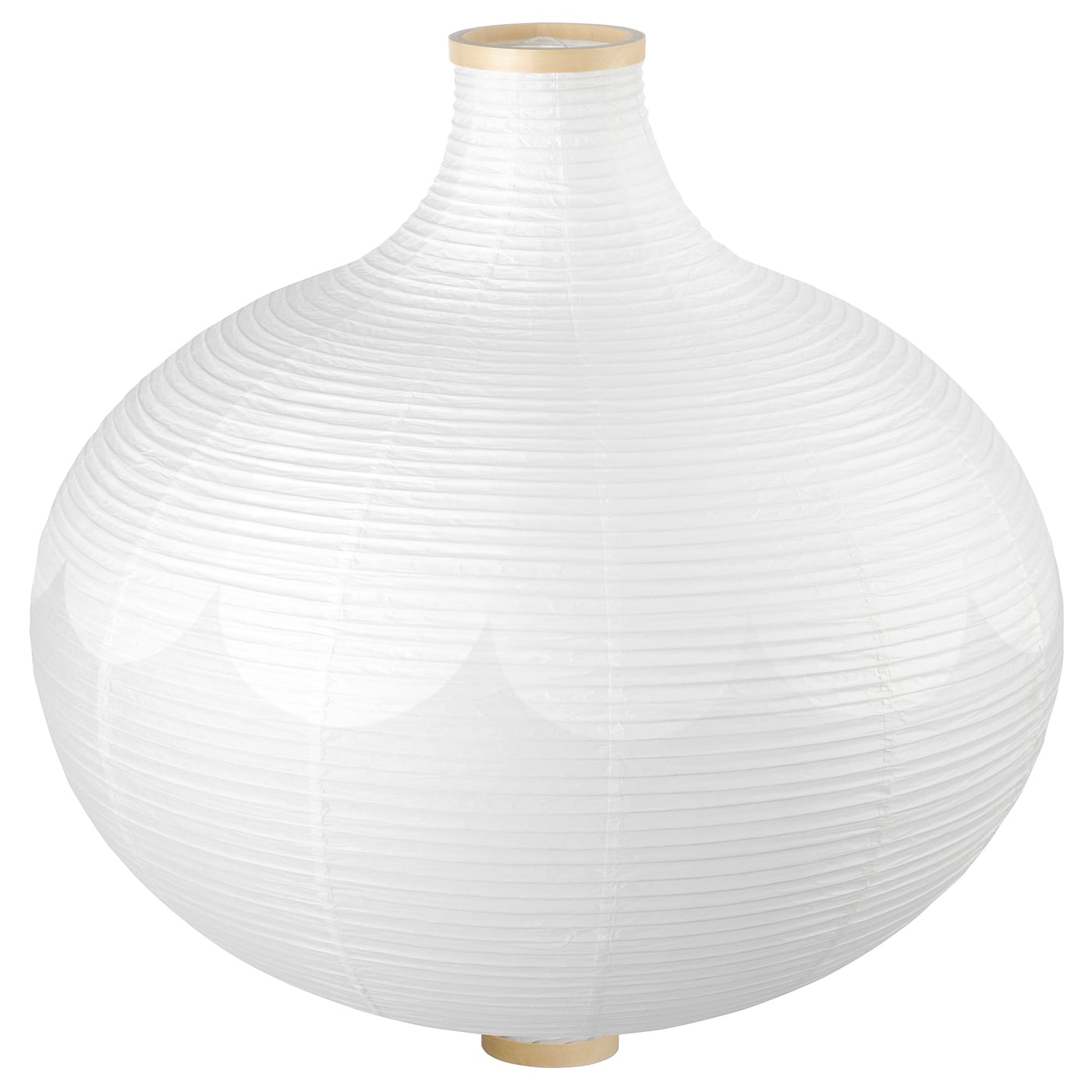 IKEA RISBYN klosz lampy wiszącej, w kształcie cebuli/biały, 57 cm