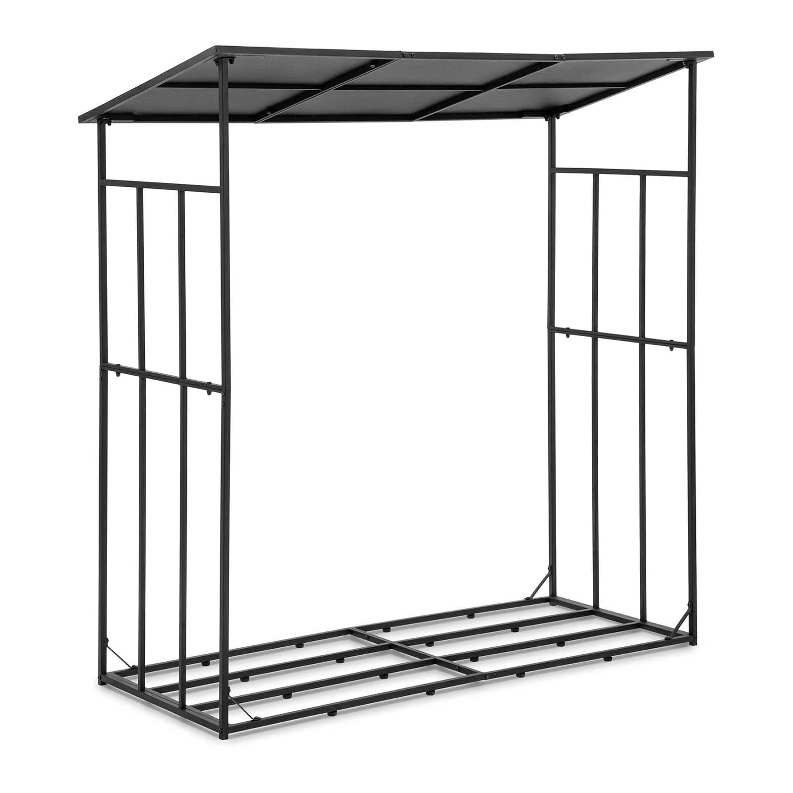 Stojak na drewno zadaszony do 350 kg, 187,5x62x195cm | HI-FWR-013