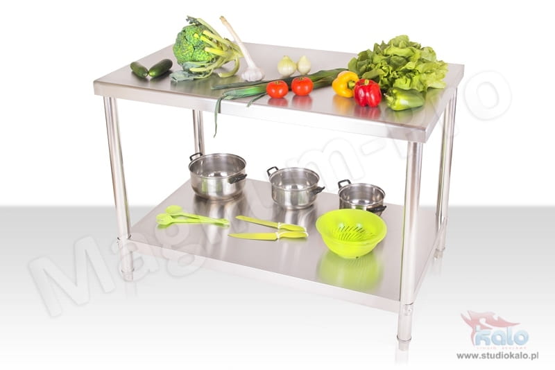 Gastronomiczny stół roboczy 120 x 70