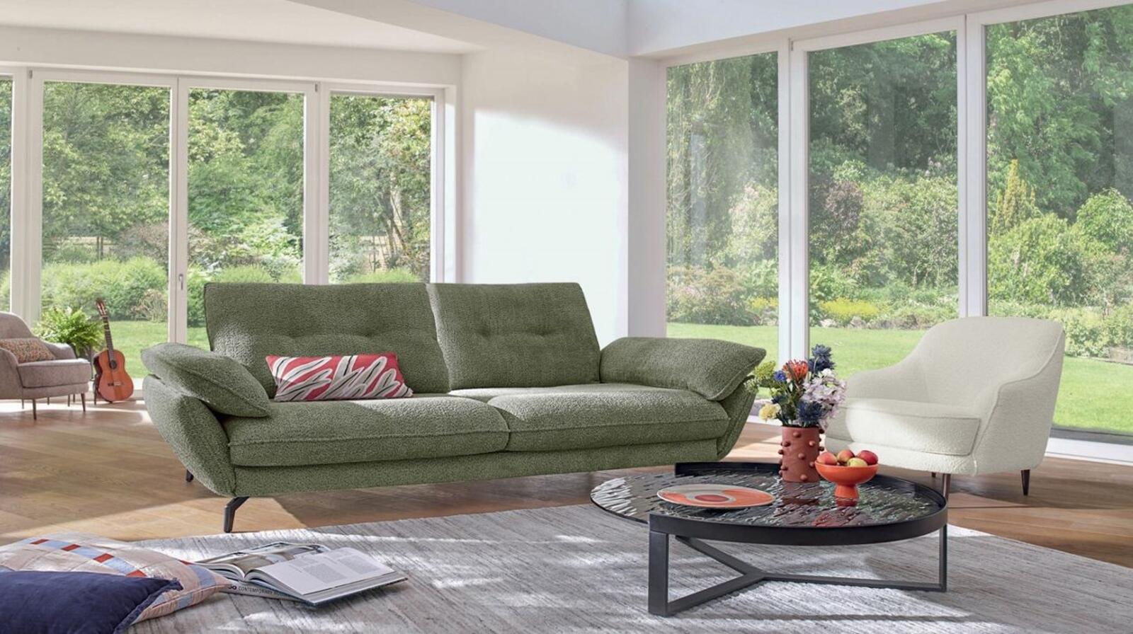 Sofa tapicerowana zielona Maxence CF3-5