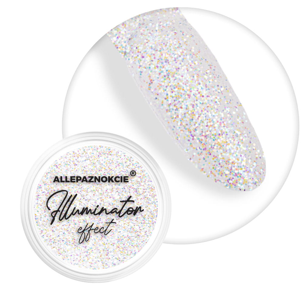 Pyłek do paznokci Illuminator Allepaznokcie Nr 1