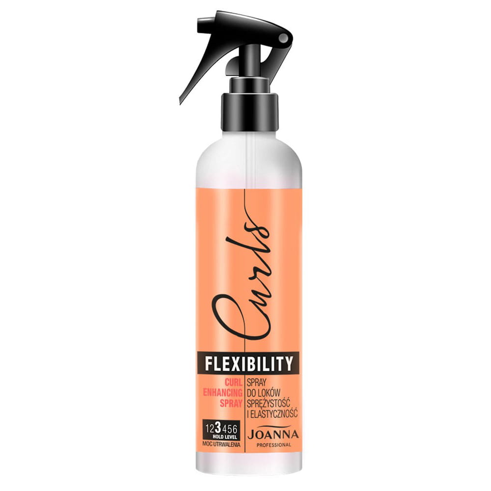 Spray do loków mocny sprężystość i elastyczność Joanna Curls Flexibility 300ml