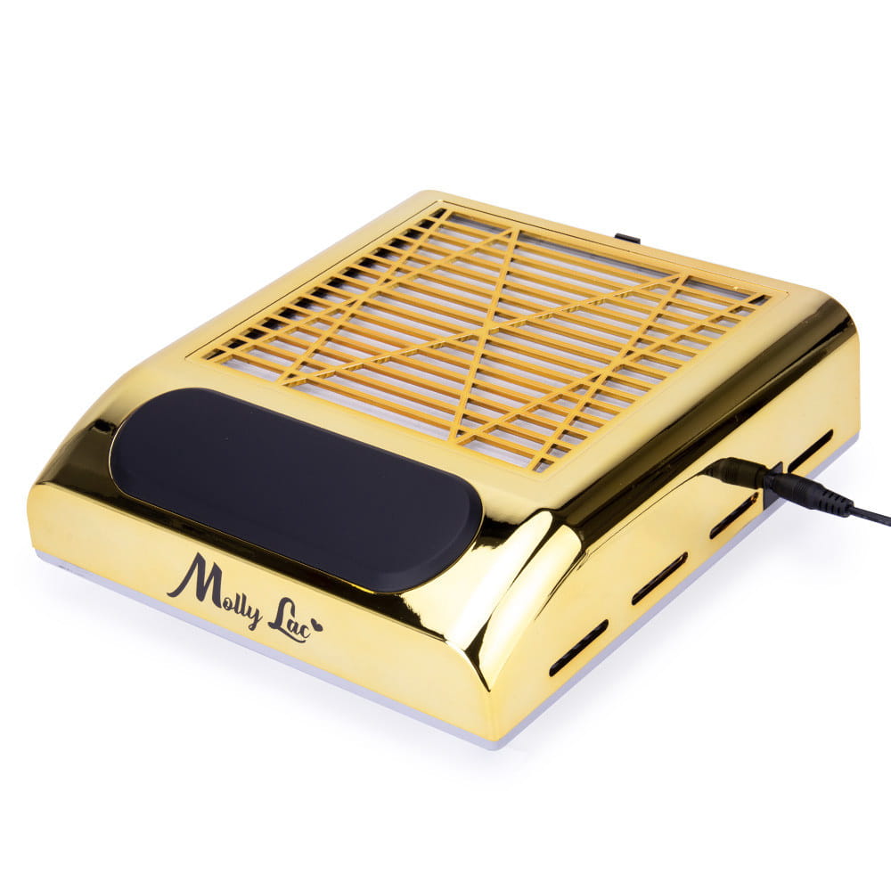 Pochłaniacz pyłu 80W kasetowy MollyLac 1-wiatrakowy Gold złoty 858-8