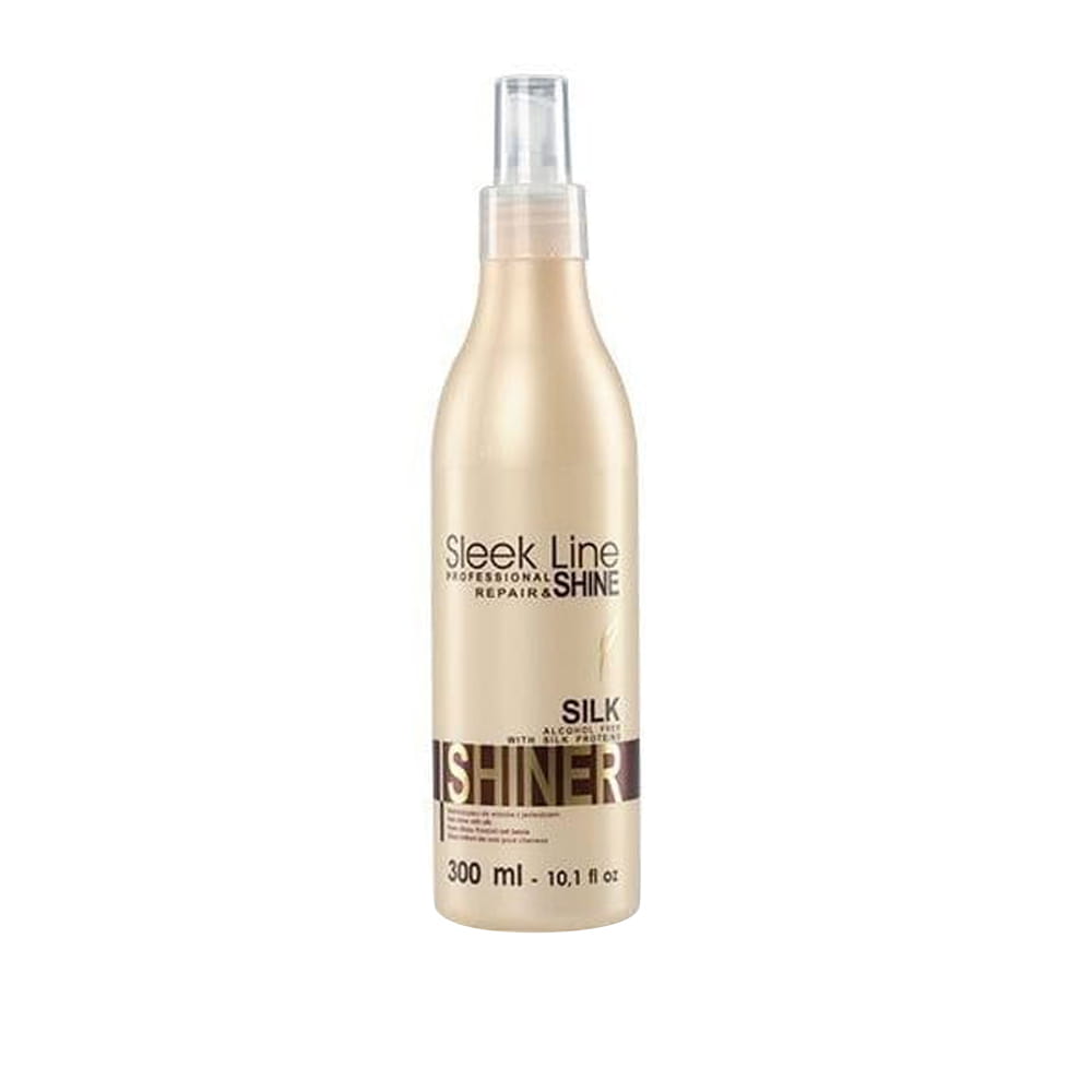 Nabłyszczacz do włosów z jedwabiem Stapiz Sleek Line 300 ml