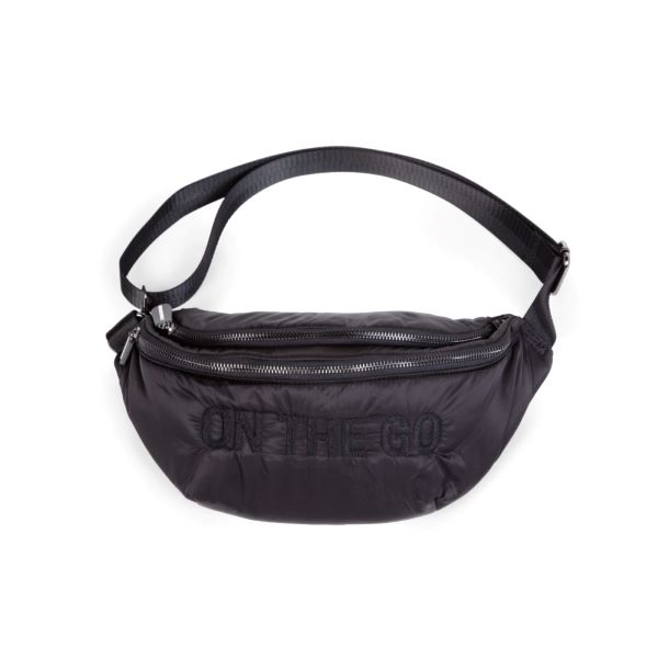 Childhome Nerka Banana Bag-Pikowana Czarna