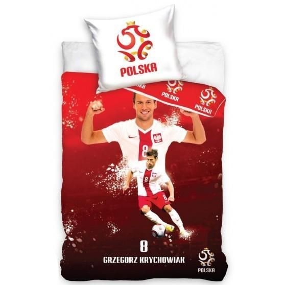 Pościel sportowa licencyjna 100% bawełna 160x200 - Grzegorz Krychowiak