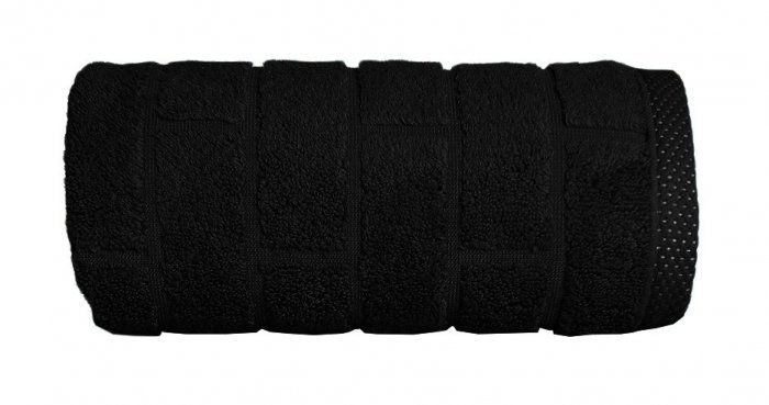 Ręcznik BRICK 70x140 kolor czarny
