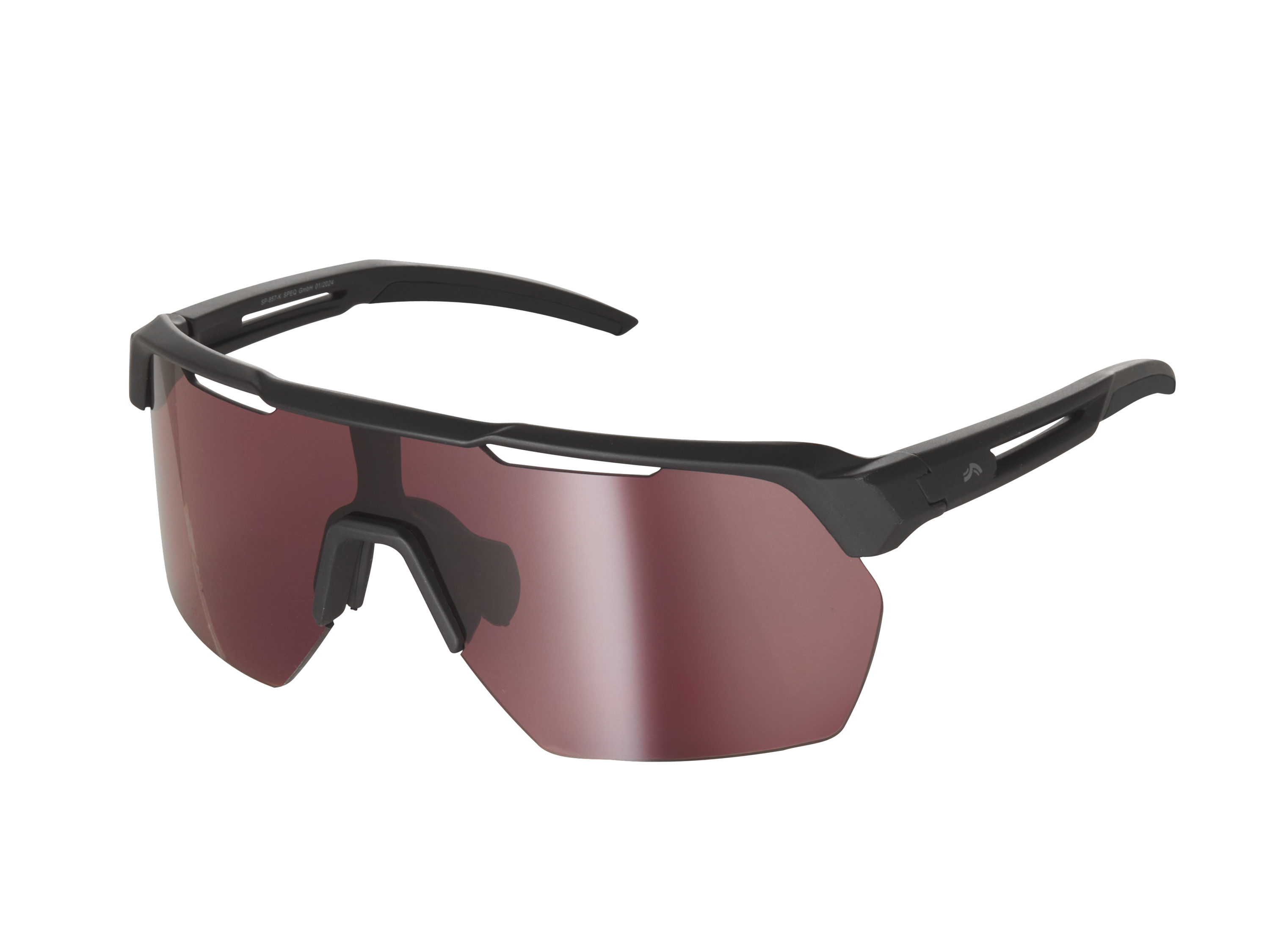 Crivit Okulary rowerowe lub sportowe Pół ramki kolor+ jazda