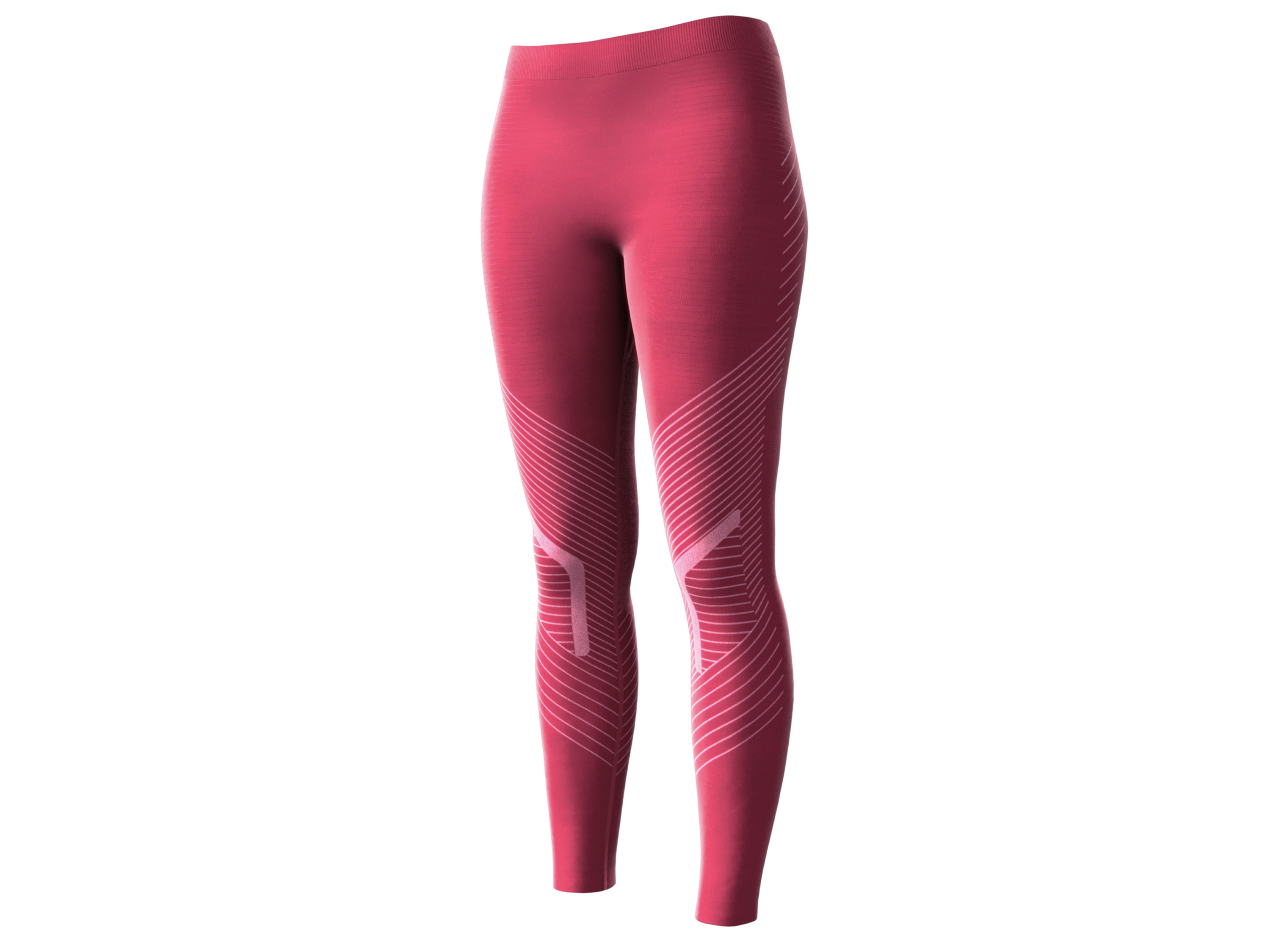 Crivit Legginsy funkcyjne damskie, bezszwowe Czerwony, M 40/42