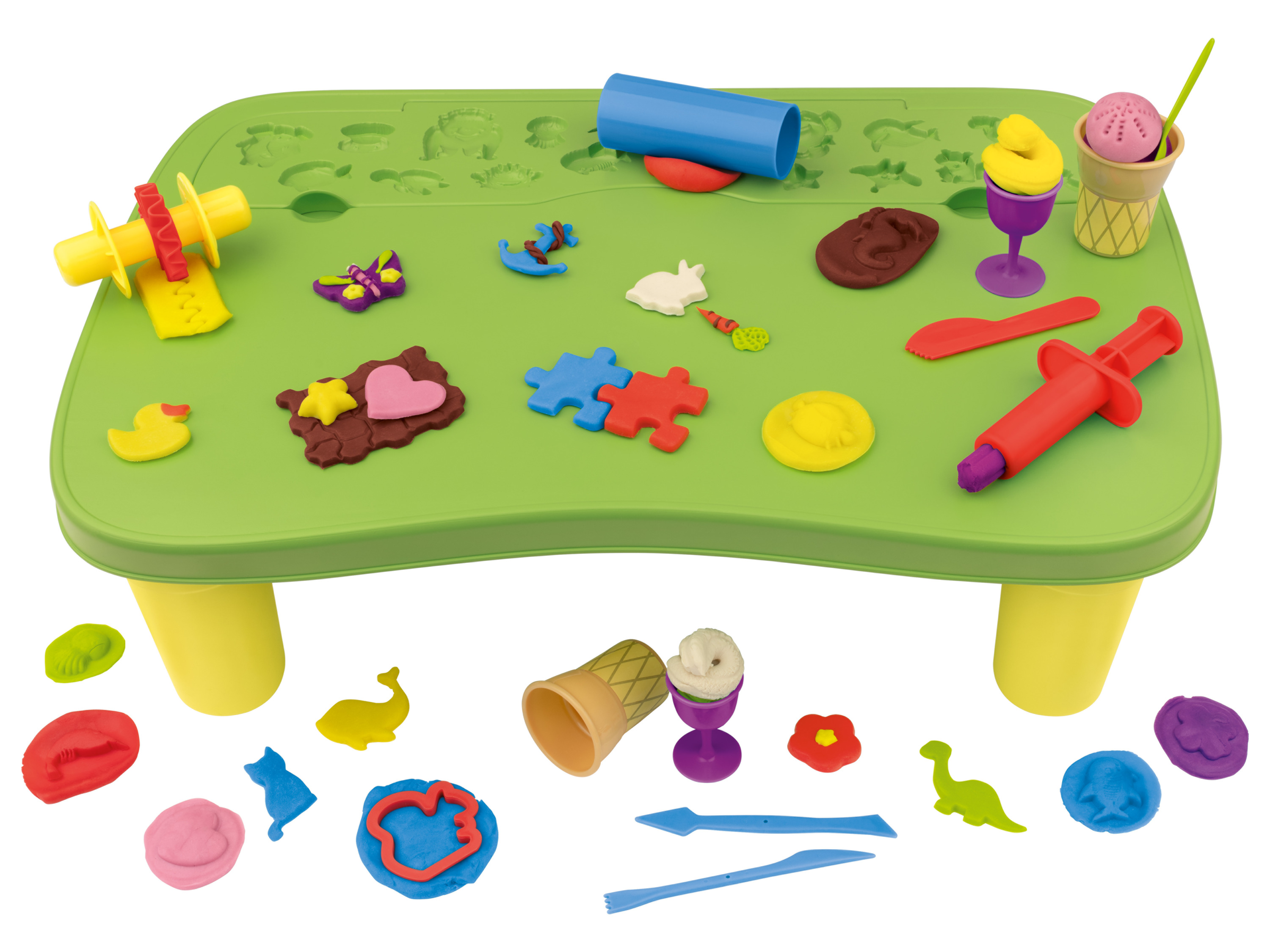 Playtive Stolik do zabawy z plasteliną