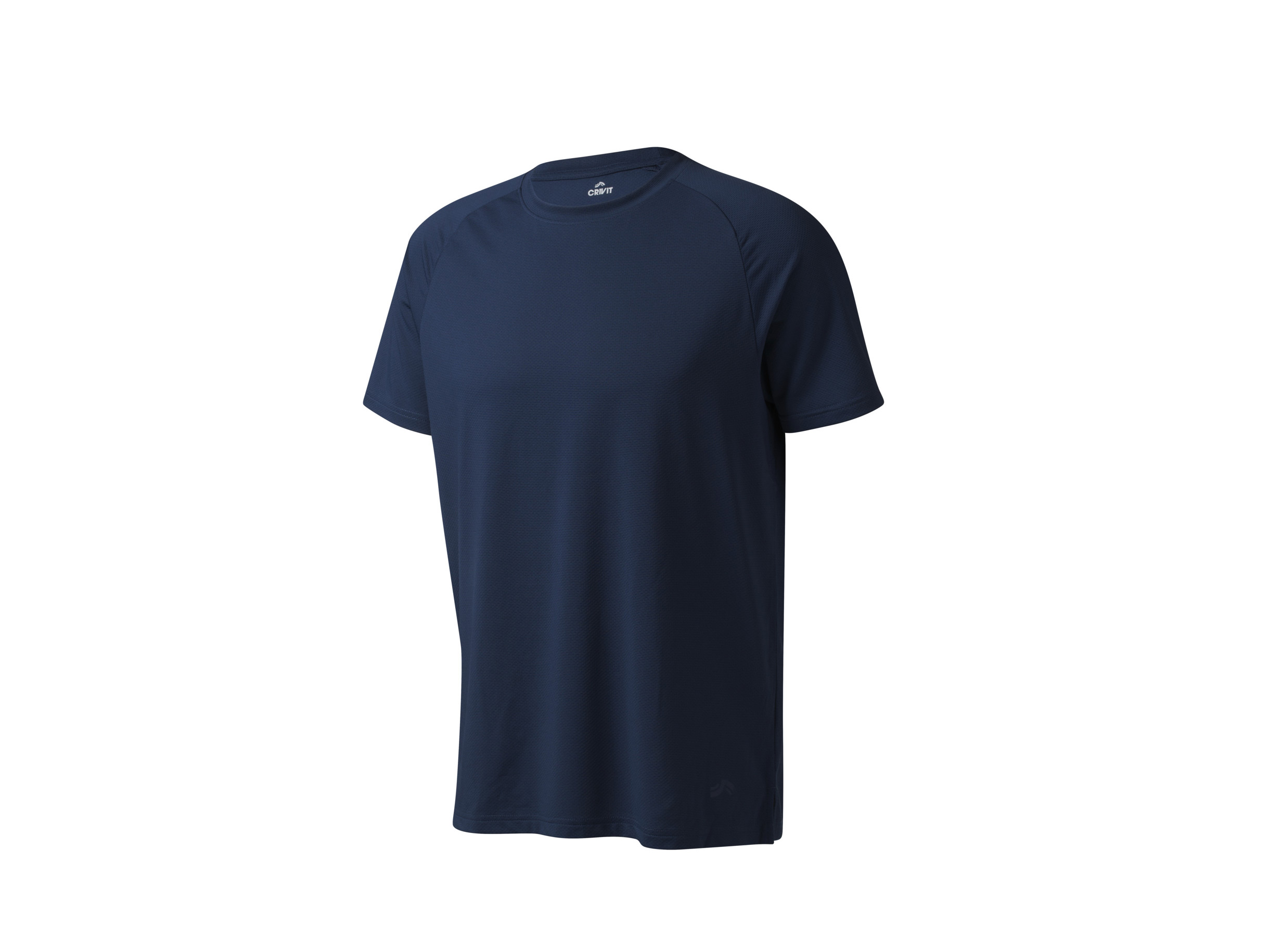 Crivit T-shirt funkcyjny męski z efektem pochłaniania zapachów Niebieski, L 52/54