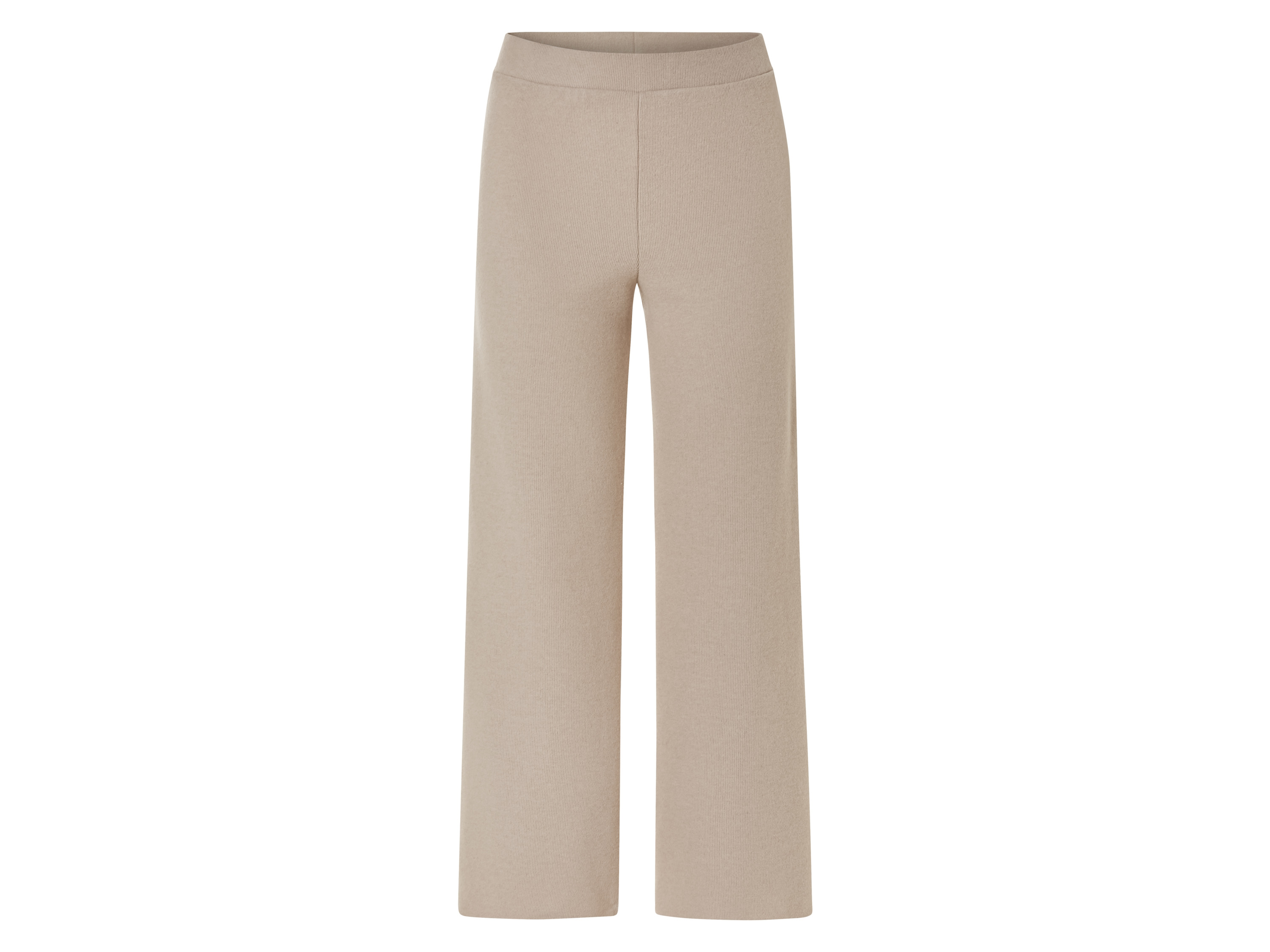 esmara Spodnie loungewear damskie Straight leg, Beżowy, S 36-38
