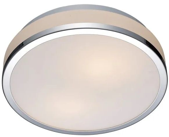 Darmowa Dostawa - Plafon 1x60 W biały-chrom Italux Camry 5007S