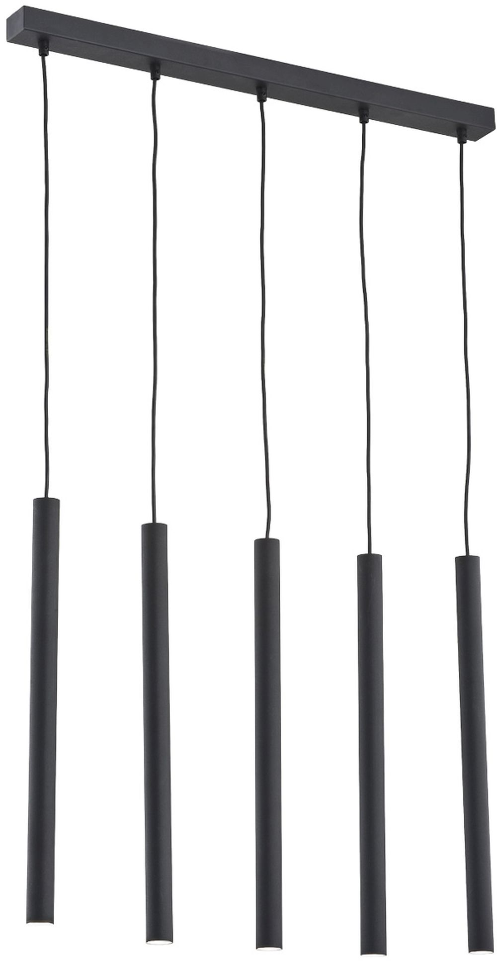 Darmowa Dostawa - Lampa wisząca 5x6 W czarna Argon Etna Plus 2137