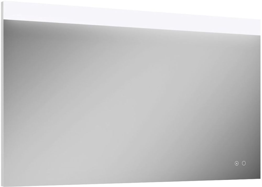 Darmowa Dostawa - Lustro 120.4x70 cm prostokątne z oświetleniem z matą grzewczą Elita Eva RE061200120010
