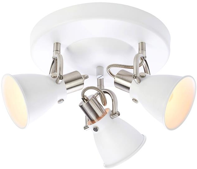 Darmowa Dostawa - Lampa podsufitowa 3x40 W biała Markslöjd Alton 107855