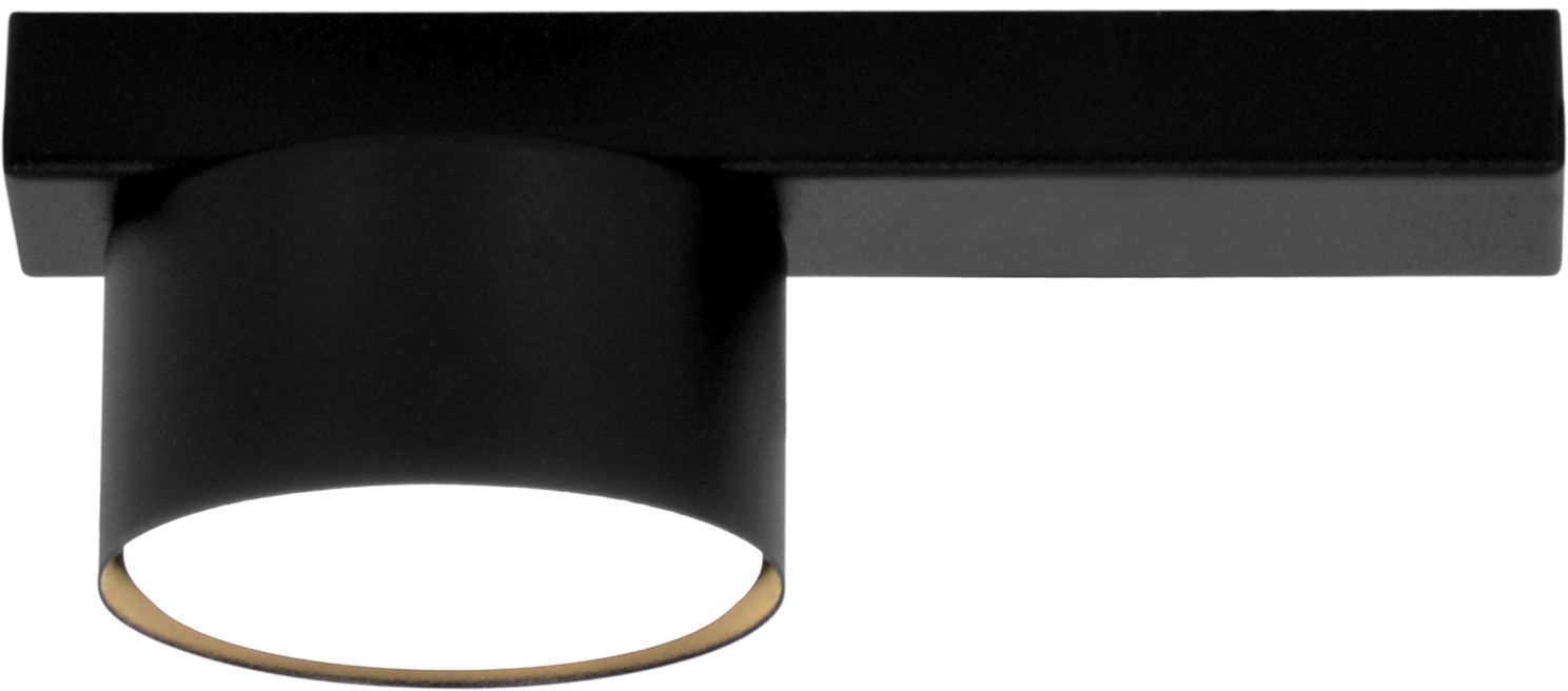 Darmowa Dostawa - Lampa podsufitowa 1x10 W czarna Kaja Cruz K5530