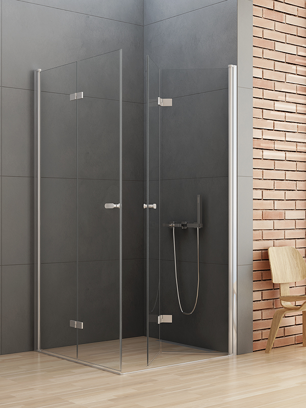 Darmowa Dostawa - Kabina prysznicowa kwadratowa 90x90 cm New Trendy New Soleo D0149A/D0153A