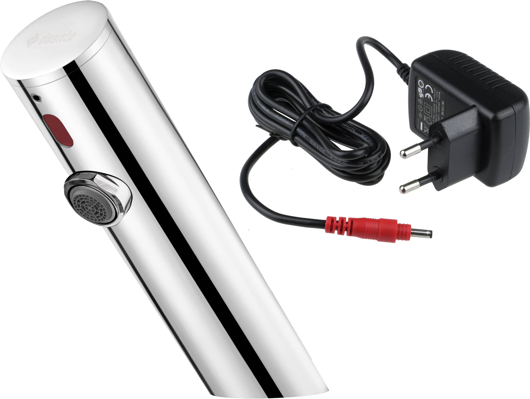 Darmowa Dostawa - Bateria umywalkowa stojąca elektroniczna stal Deante Sense BQRP28V