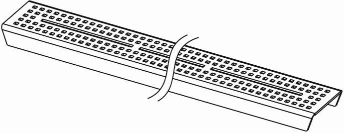 Darmowa Dostawa - Ruszt odpływu prysznicowego 90 cm Tece Drainline 600951