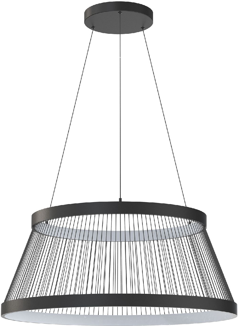 Darmowa Dostawa - Lampa wisząca 1x57 W czarna Zuma Line Balu MD33282M3BT