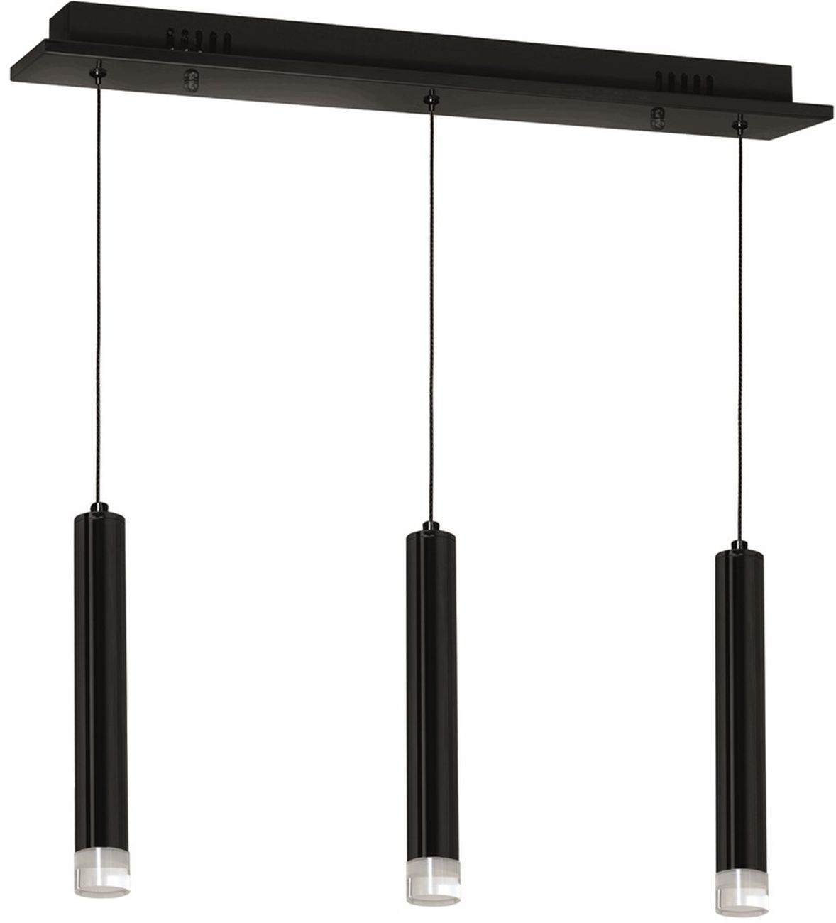 Darmowa Dostawa - Lampa wisząca 1x5 W czarna Milagro Carbon ML183