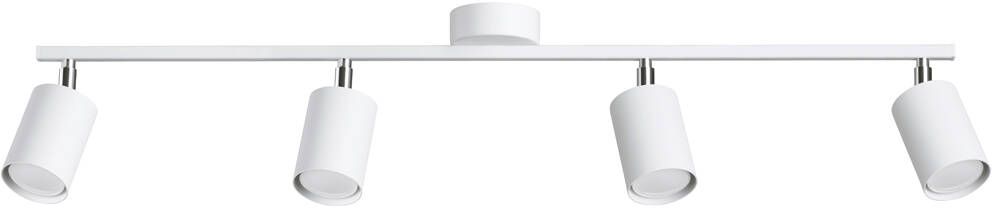 Darmowa Dostawa - Lampa podsufitowa 4x10 W biała Sollux Lighting Lemmi SL1227
