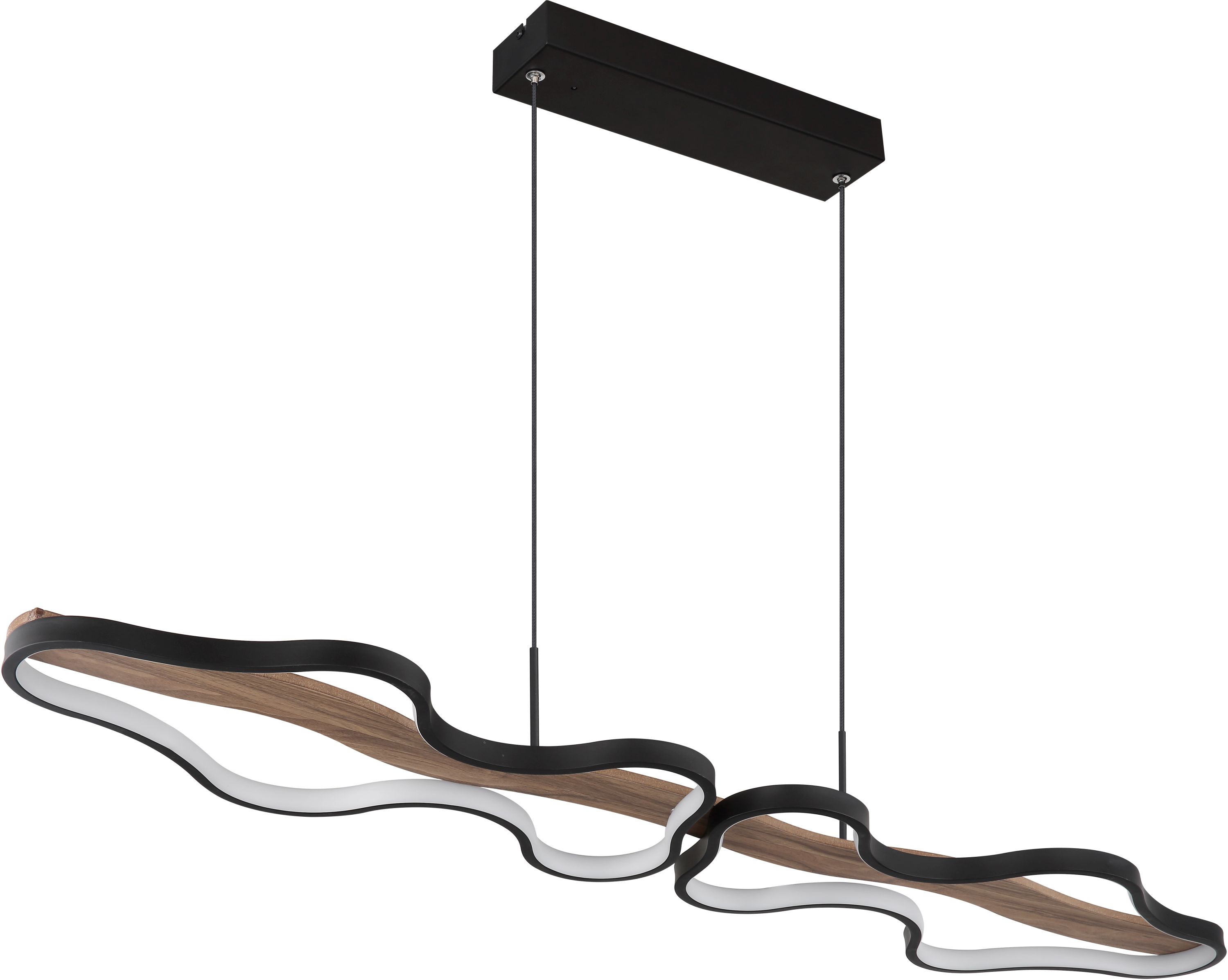 Darmowa Dostawa - Lampa wisząca 2x36 W czarny Globo Lighting Bezzy 67181H1