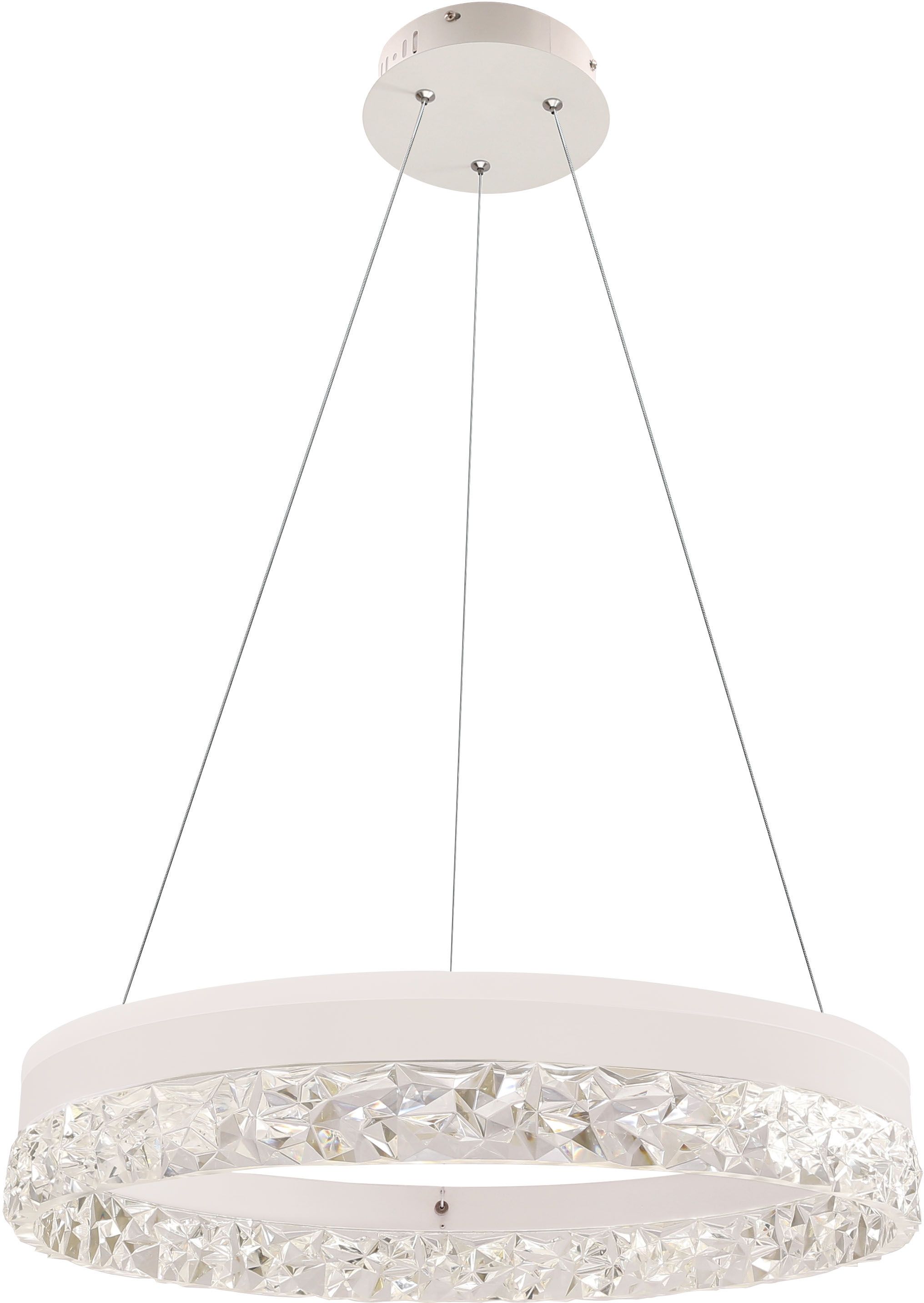Darmowa Dostawa - Lampa wisząca 1x32 W biała Candellux Frozi 3135547