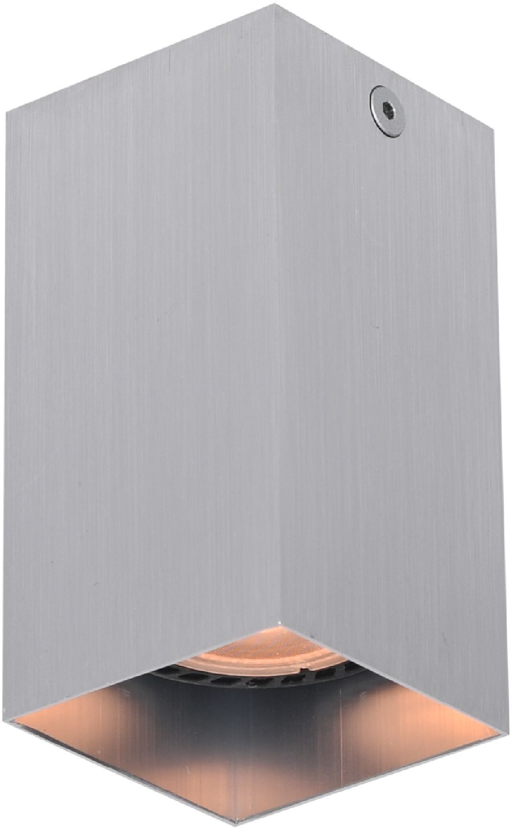 Darmowa Dostawa - Lampa podsufitowa 1x10 W aluminium Italux Ander CLN28394SALU