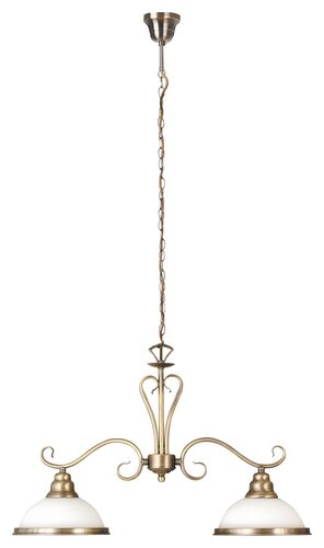 Darmowa Dostawa - Lampa wisząca 2x60 W brązowa Rabalux Elisett 2757