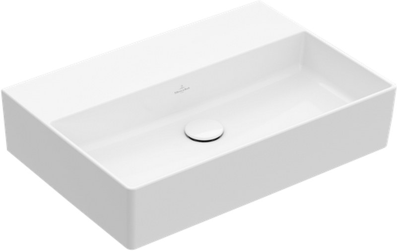 Darmowa Dostawa - Umywalka 60x42 cm prostokątna ścienna-meblowa biała Villeroy & Boch Memento 2.0 4A226FR1