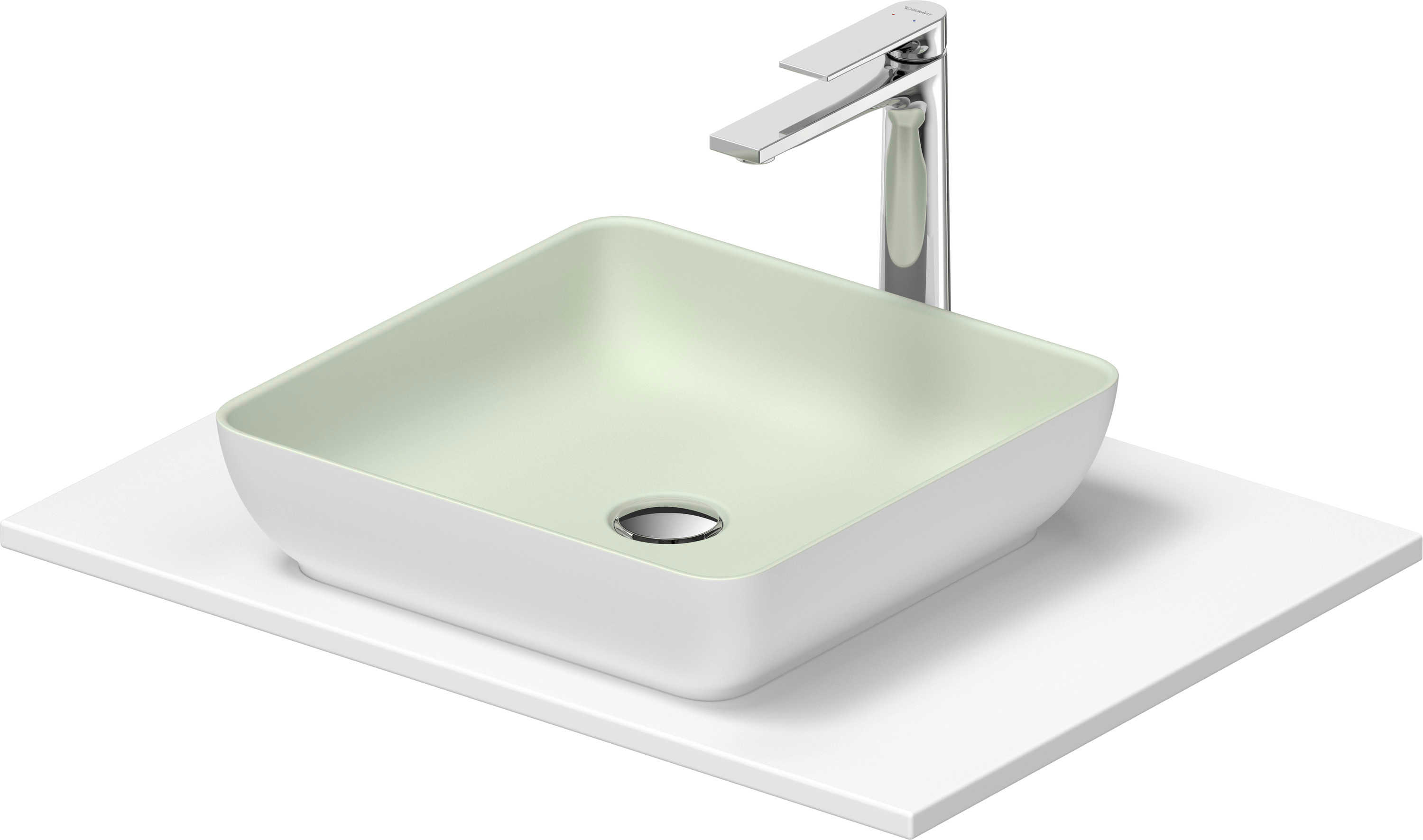 Darmowa Dostawa - Umywalka z konsolą 68 cm białą Duravit Sivida 268017FG00