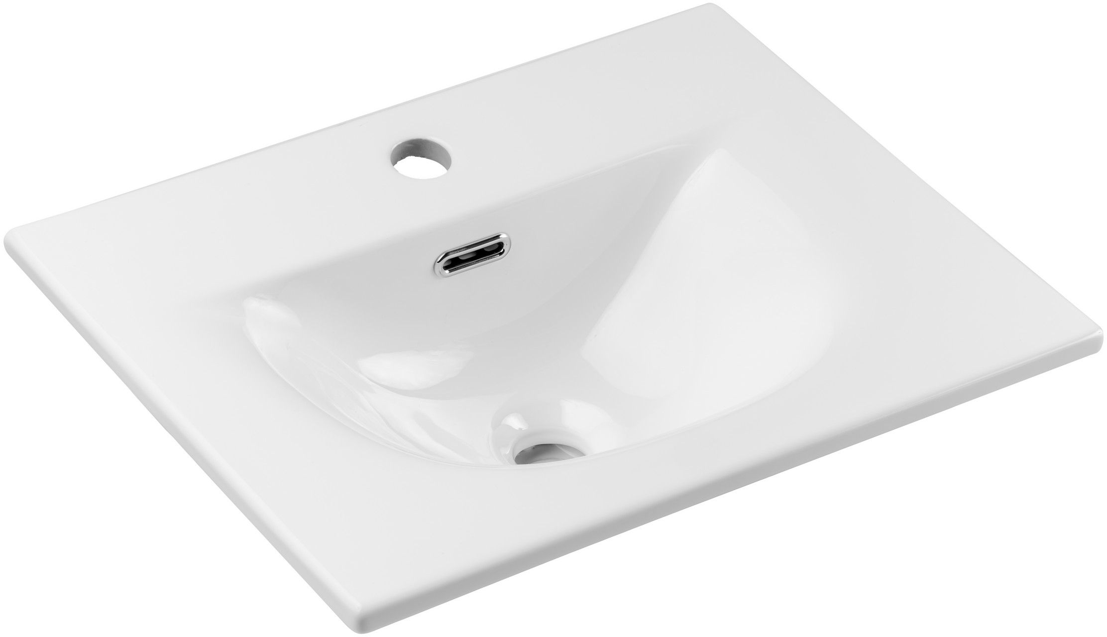 Darmowa Dostawa - Umywalka 51x40 cm prostokątna meblowa biała Comad SKY 3 SKY350CME8099350