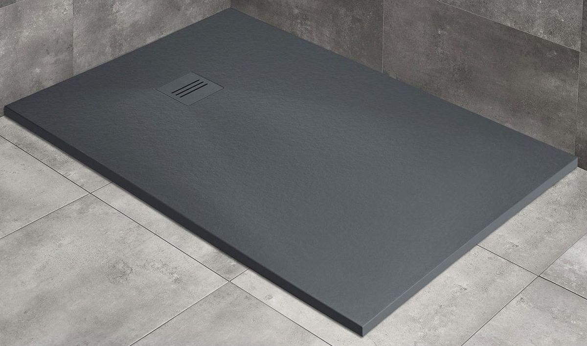 Darmowa Dostawa - Brodzik prostokątny 210x90 cm antracyt Radaway Kyntos F HKF2109064