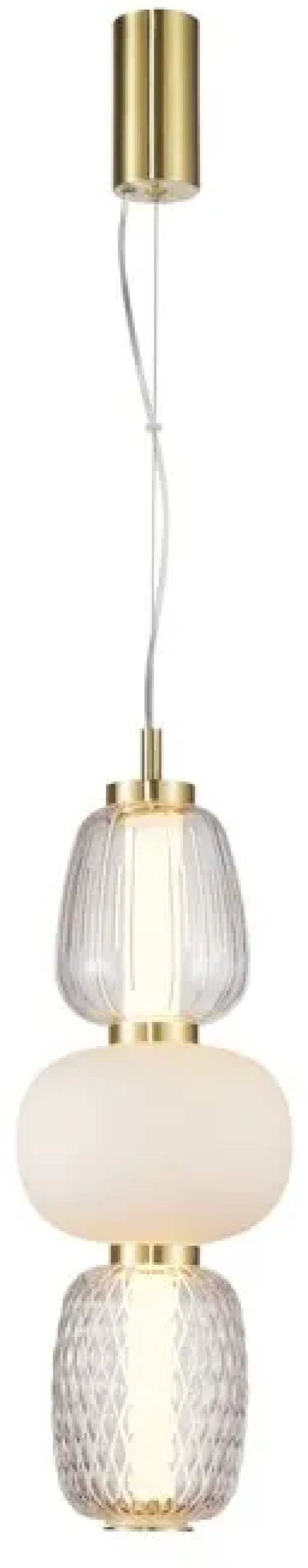 Darmowa Dostawa - Lampa wisząca 2x28 W złota Italux Ersi PND9837428WGD