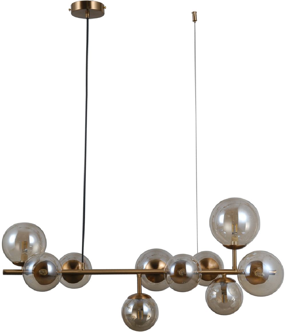Darmowa Dostawa - Lampa wisząca powyżej 6x5 W mosiądz Italux Frontera PND4042310A