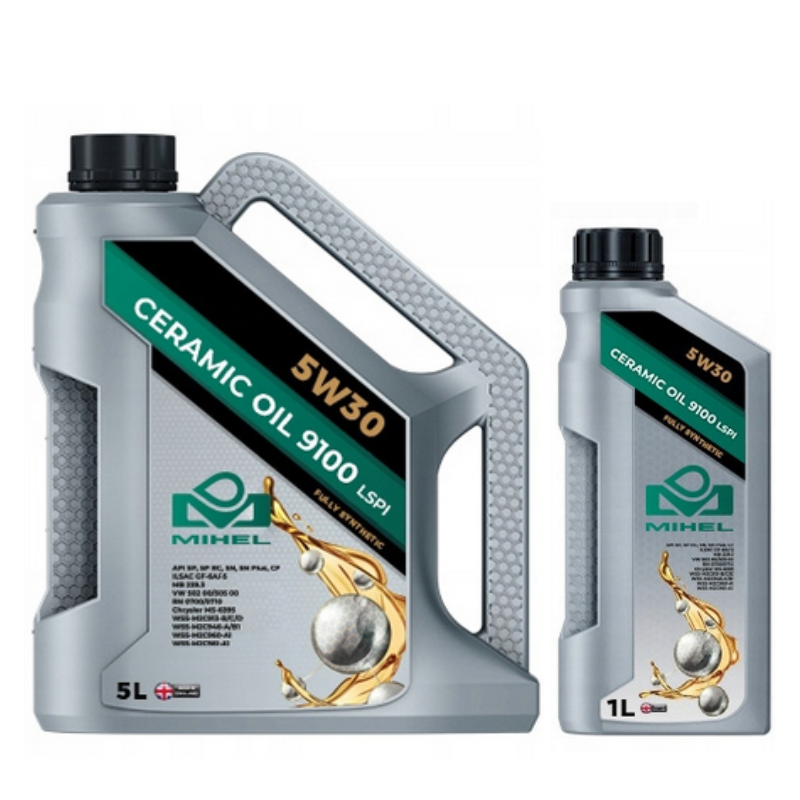 MIHEL CERAMIC OIL 9100 LSPI 5W30 OLEJ CERAMICZNY 6L - Petrostar