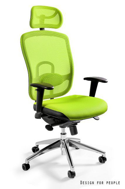 Fotel Unique biurowy VIP zielony 1 szt