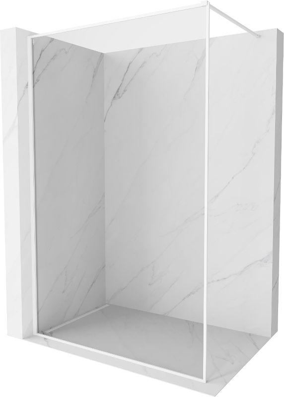 Parawan prysznicowy Mexen Kioto-F biały 80x202 cm 800-080-104-20-00 1 szt.