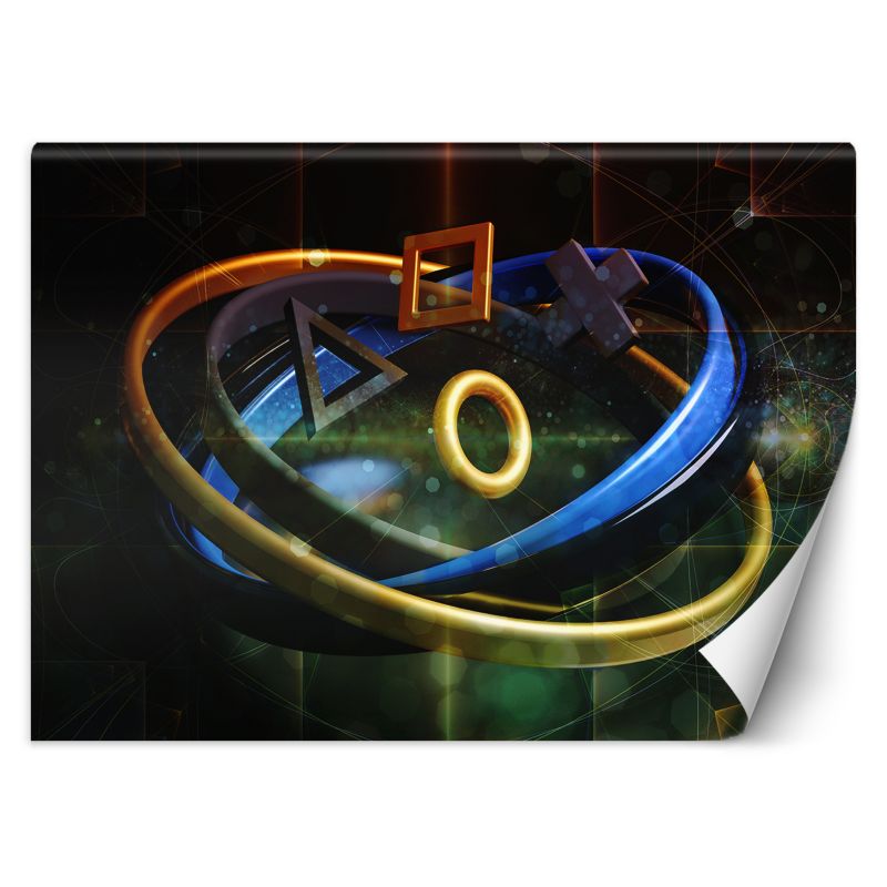 Fototapeta Feeby Przyciski do kontrolera symbole do pokoju gracza 450x315 1 szt