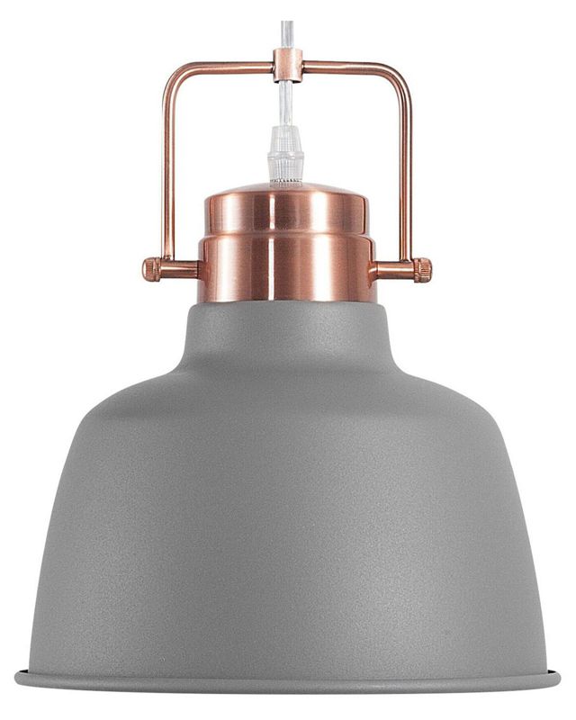 Lampa wisząca Narmada Metal Szary 1 szt.