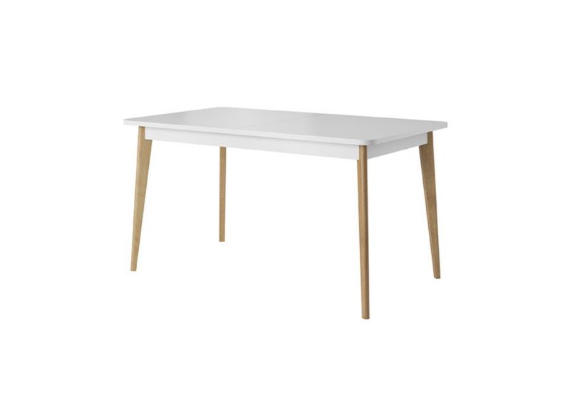 Stół rozkładany Bettso Nodis 140 cm w stylu skandynawskim biały 1szt.